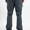 Pantalón Trekking Desmontable Hombre Llaima gris