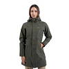 Parka Impermeable Mujer Octay Oliva Oscuro