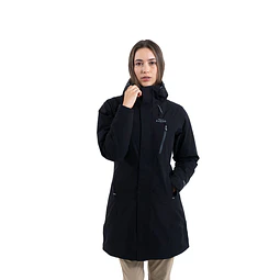 Parka Impermeable Mujer Octay Negra