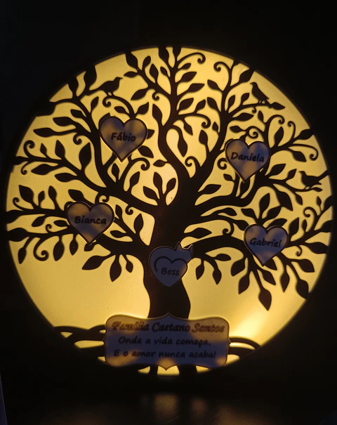 Luminária Árvore da Vida