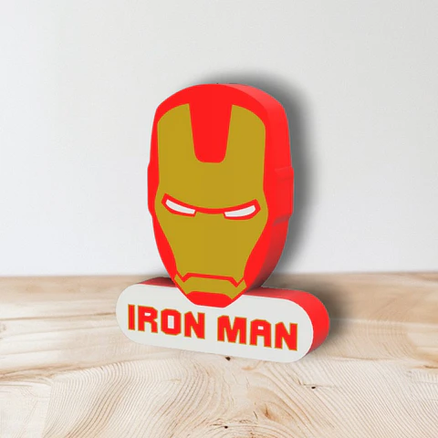 Luminária Iron Man
