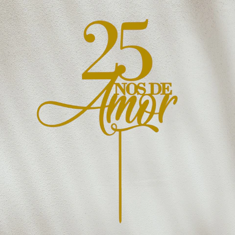 Topo 25 Anos de Amor