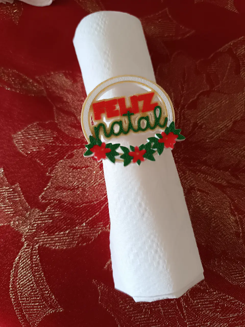 Anéis para guardanapos - Natal 4