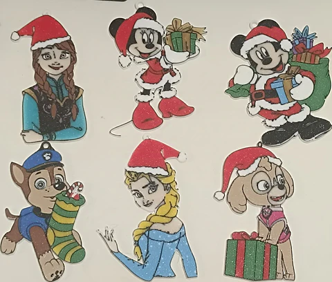 Decoração árvore de natal - infantil