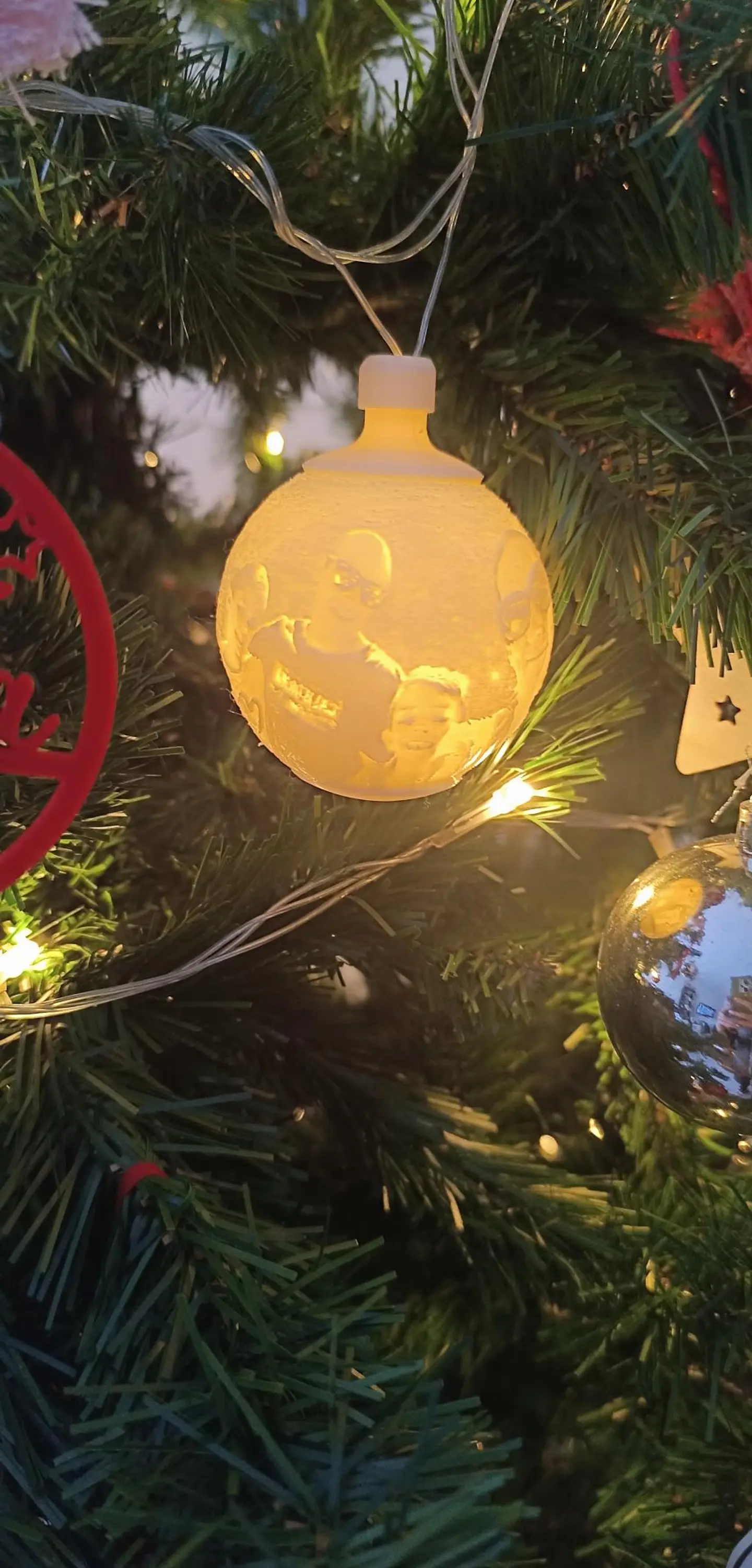 Bola de Natal Litofania (com foto) 1