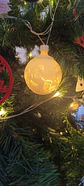 Bola de Natal Litofania (com foto) - Thumbnail 1