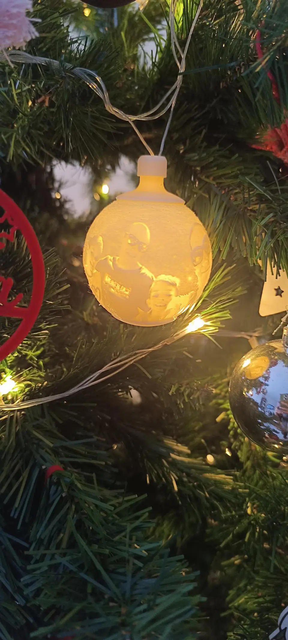 Bola de Natal Litofania (com foto) 1