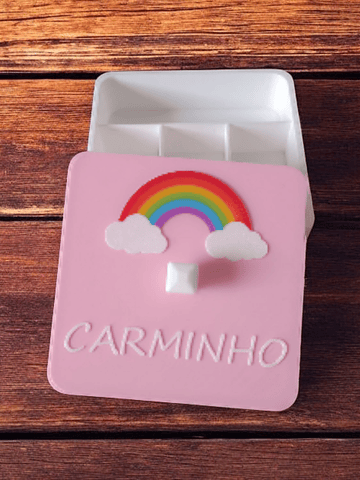 Guarda-joias quadrado