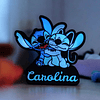 Luminária Stitch e Angel 2