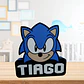 Luminária Sonic Personalizada com Nome - Thumbnail 2
