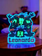 Luminária Tartarugas Ninja Personalizada com Nome - Thumbnail 1