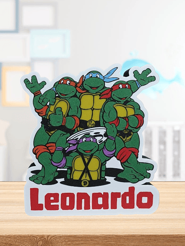 Luminária Tartarugas Ninja