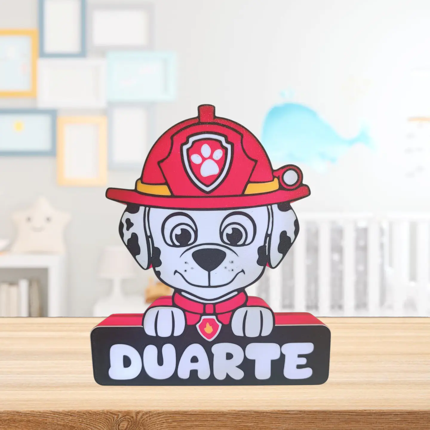 Luminária Marshall Personalizada com Nome 2