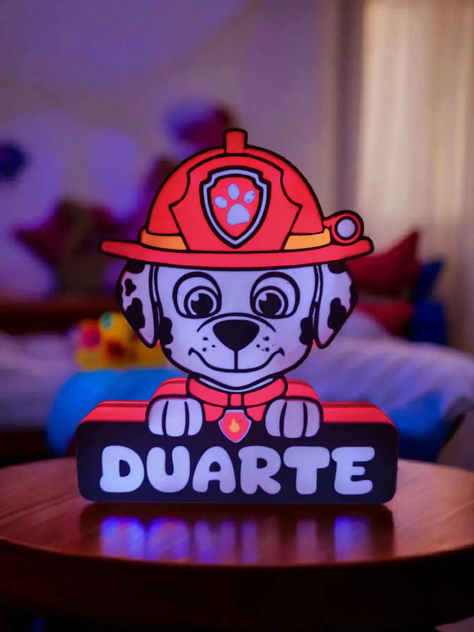 Luminária Marshall Personalizada com Nome 1