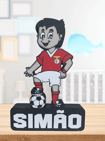 Luminária Futebolista (menino)