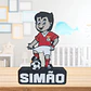 Luminária Futebolista (menino) Personalizada - Thumbnail 2