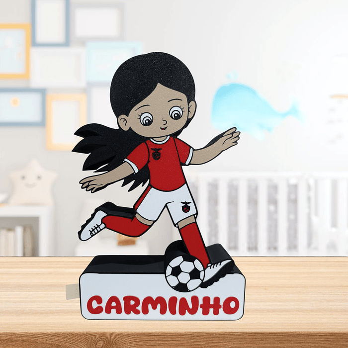 Luminária Futebolista (menina) 1