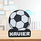 Luminária Bola de Futebol Personalizada com Nome - Thumbnail 2