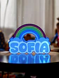 Luminária Arco-Íris Personalizada com Nome - Thumbnail 1