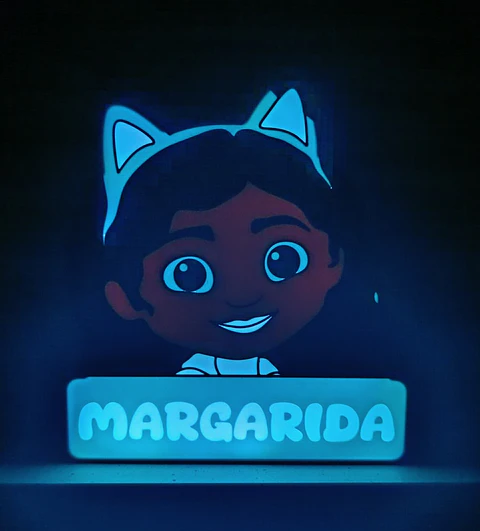 Luminária Gabby Personalizada com Nome