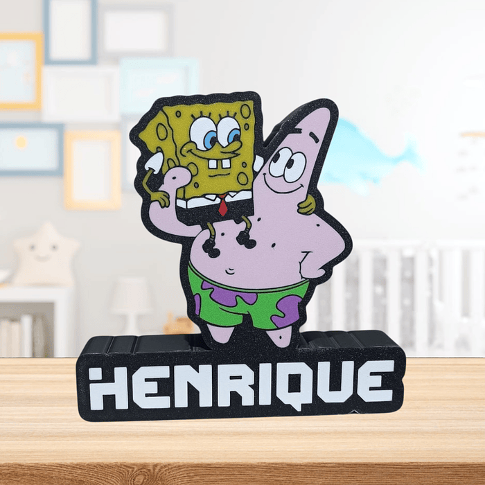 Luminária Bob Esponja 1