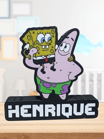 Luminária Bob Esponja