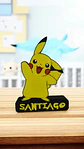 Luminária Pikachu 2 Personalizada com Nome - Thumbnail 2