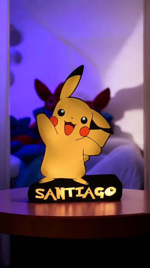 Luminária Pikachu 2
