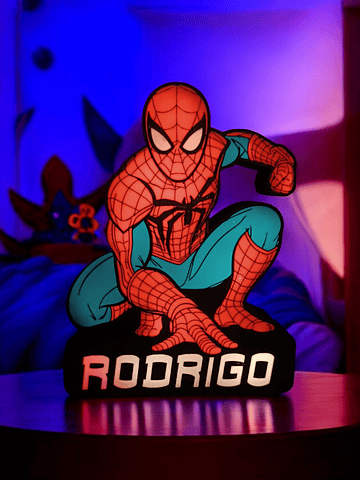 Luminária Homem Aranha