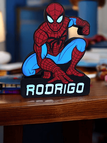 Luminária Homem Aranha
