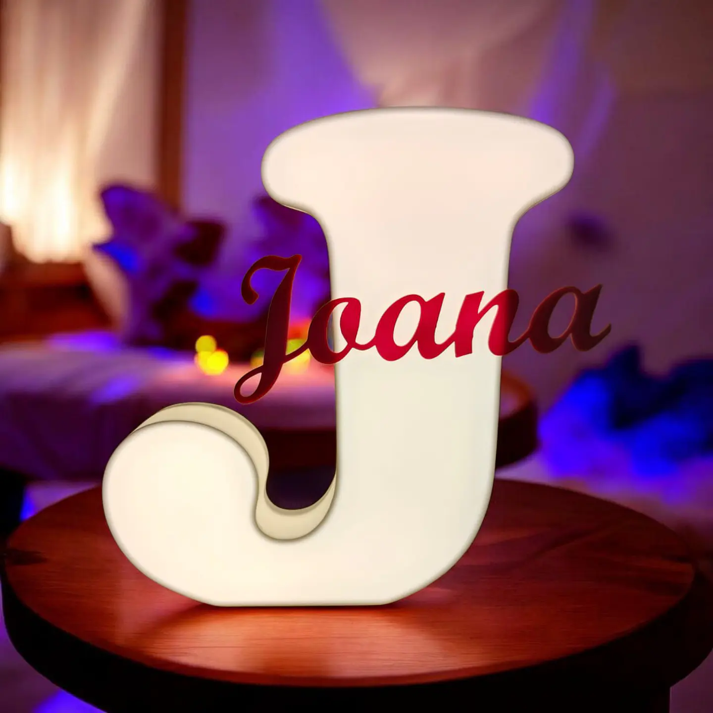 Luminária Letra do Nome 1