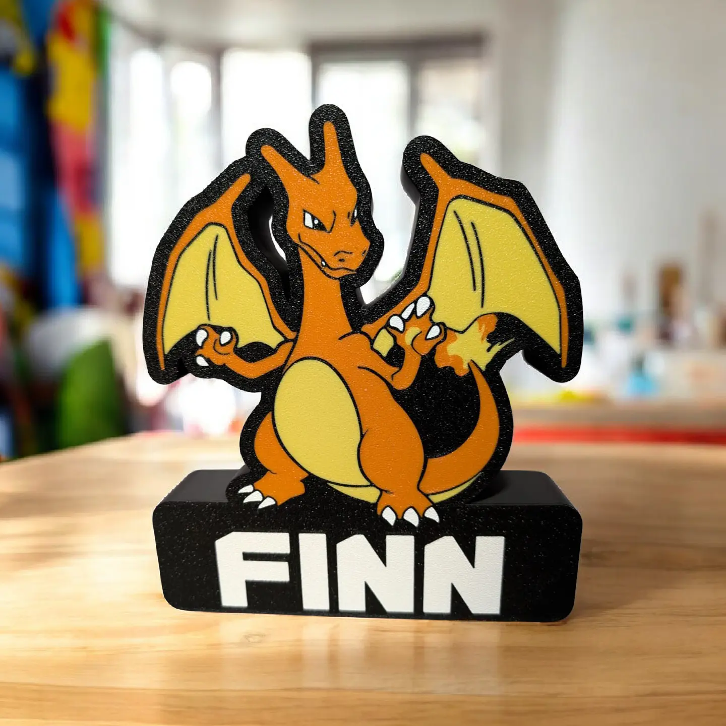 Luminária Charizard Personalizada com Nome 2