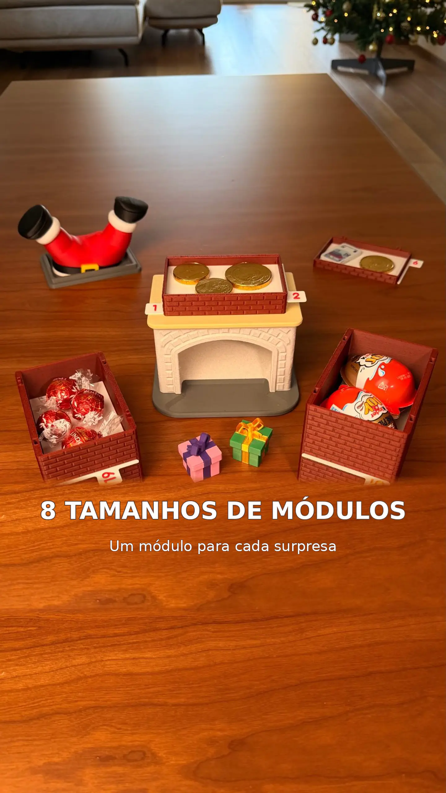 Chaminé Surpresa – Calendário do Advento para Guloseimas 4