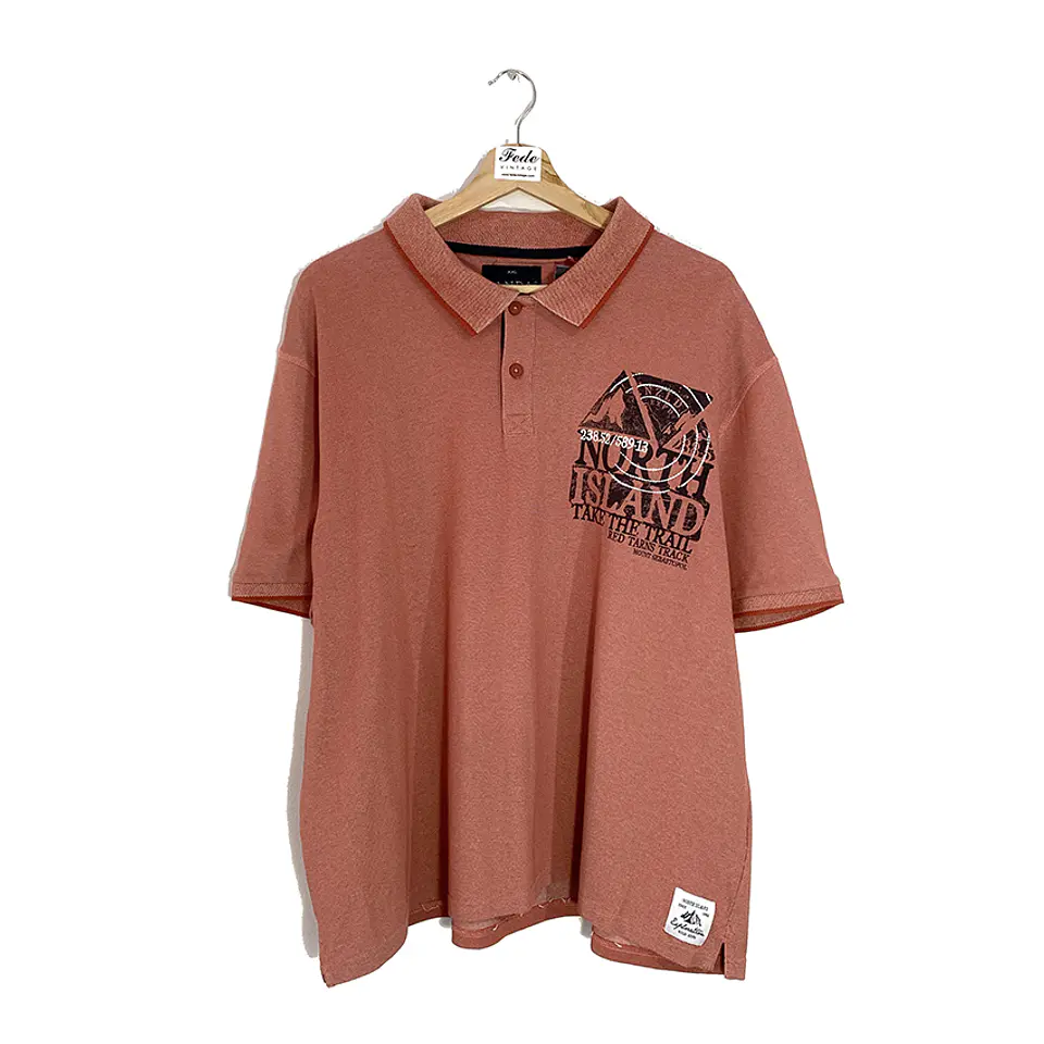  POLERA DE GOLF VINTAGE ROJIZA CANDA 1