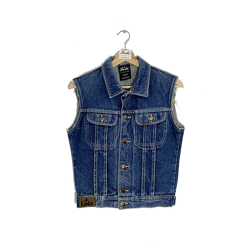  CHAQUETA VINTAGE MEZCLILLA LOIS 1