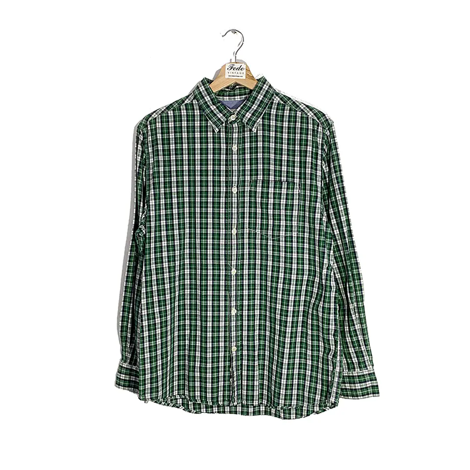 CAMISA VINTAGE CUADROS OLD NAVY 1