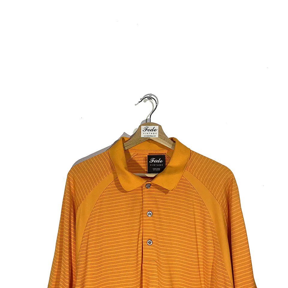  POLERA DE GOLF VINTAGE NARANJA 2
