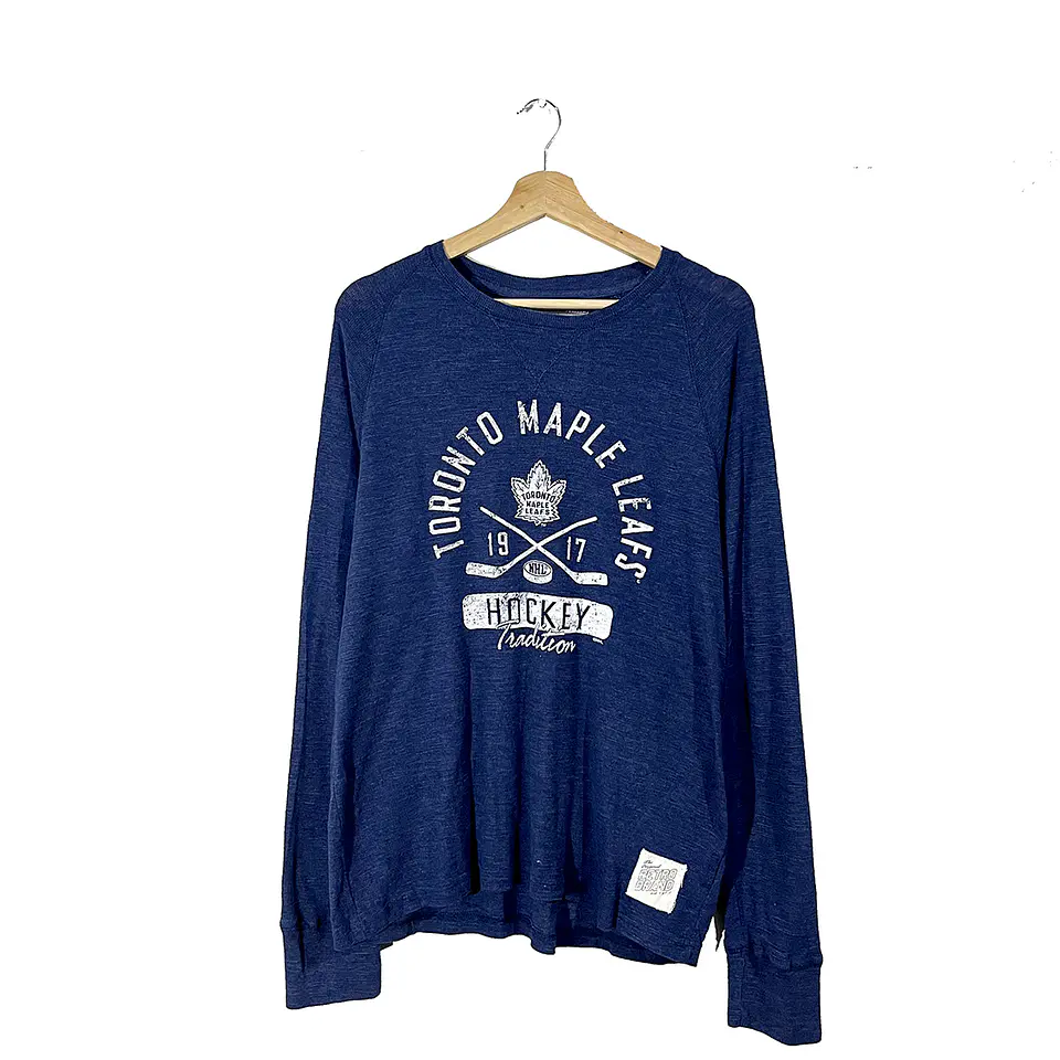 POLERA AZUL RETRO BRAND 1