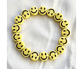 PULSERA ELASTICADA HAPPY YELLOW