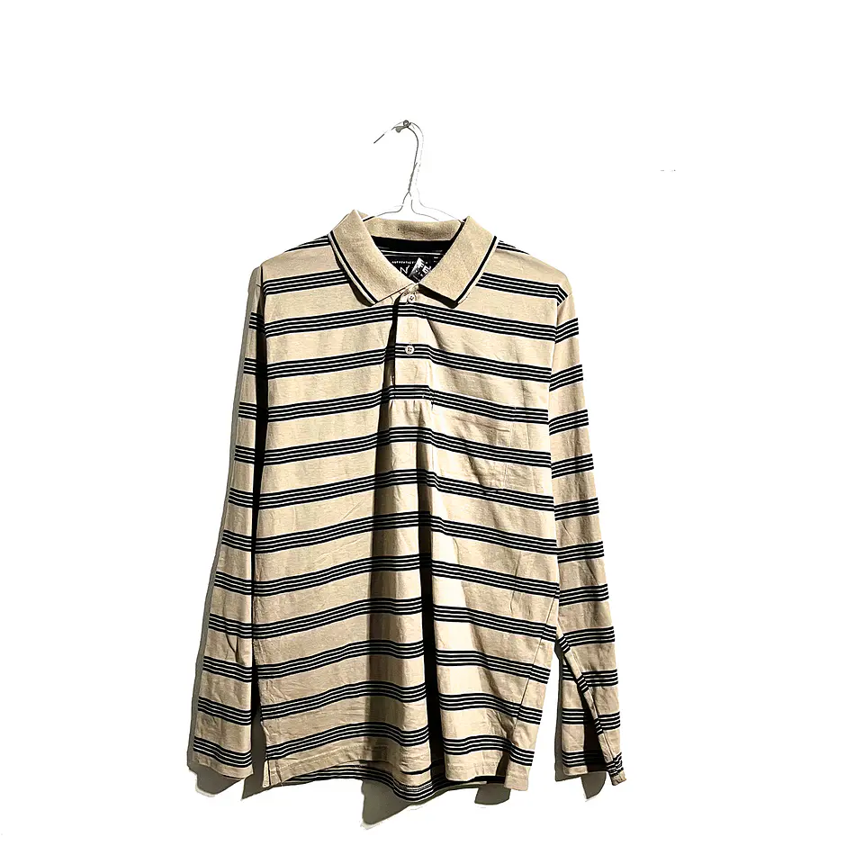 POLERA GOLF VINTAGE BEIGE 1