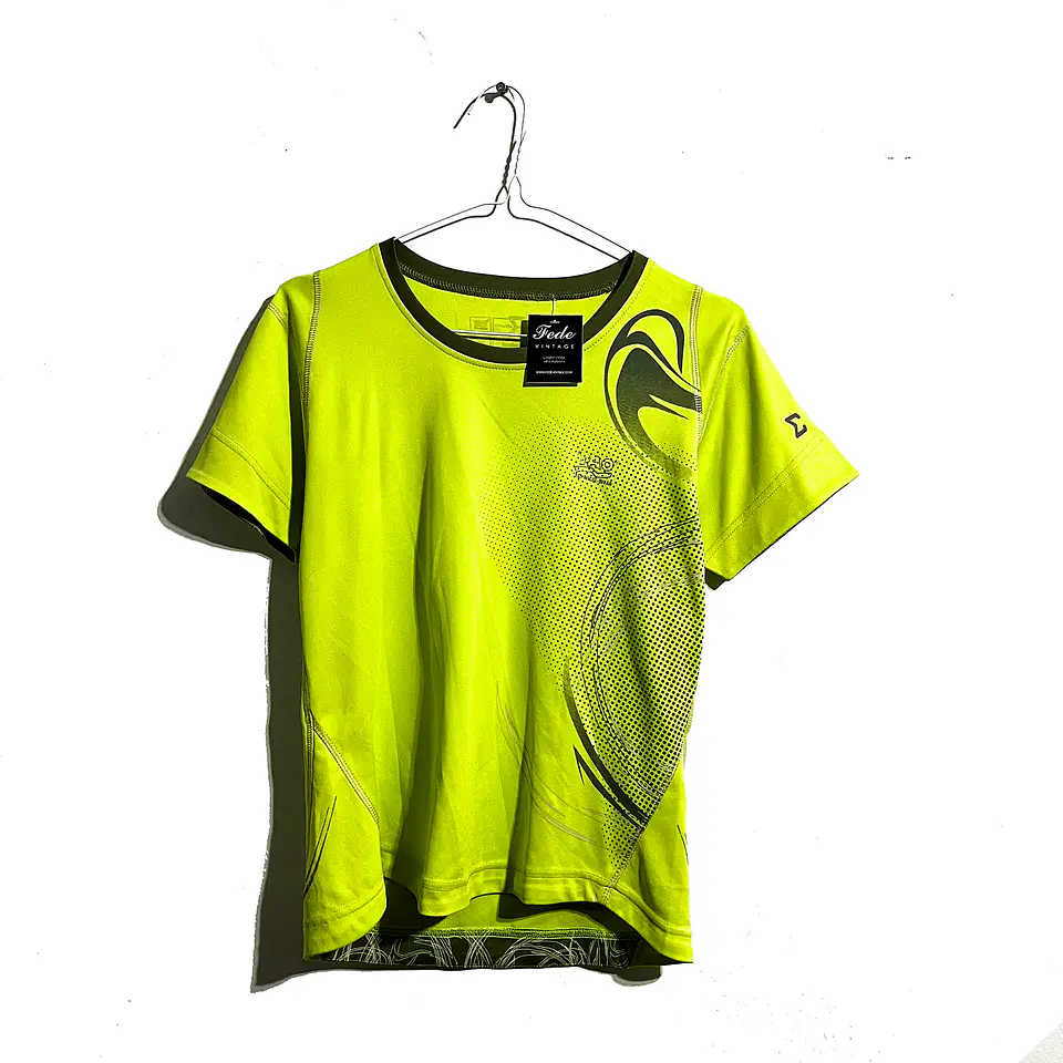POLERA VINTAGE DEPORTIVA VERDE 1