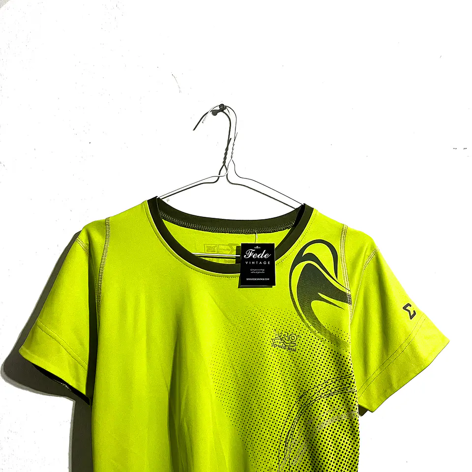 POLERA VINTAGE DEPORTIVA VERDE 2