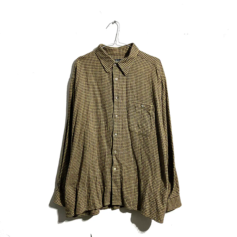 CAMISA LEÑADORA MOSTAZA 1
