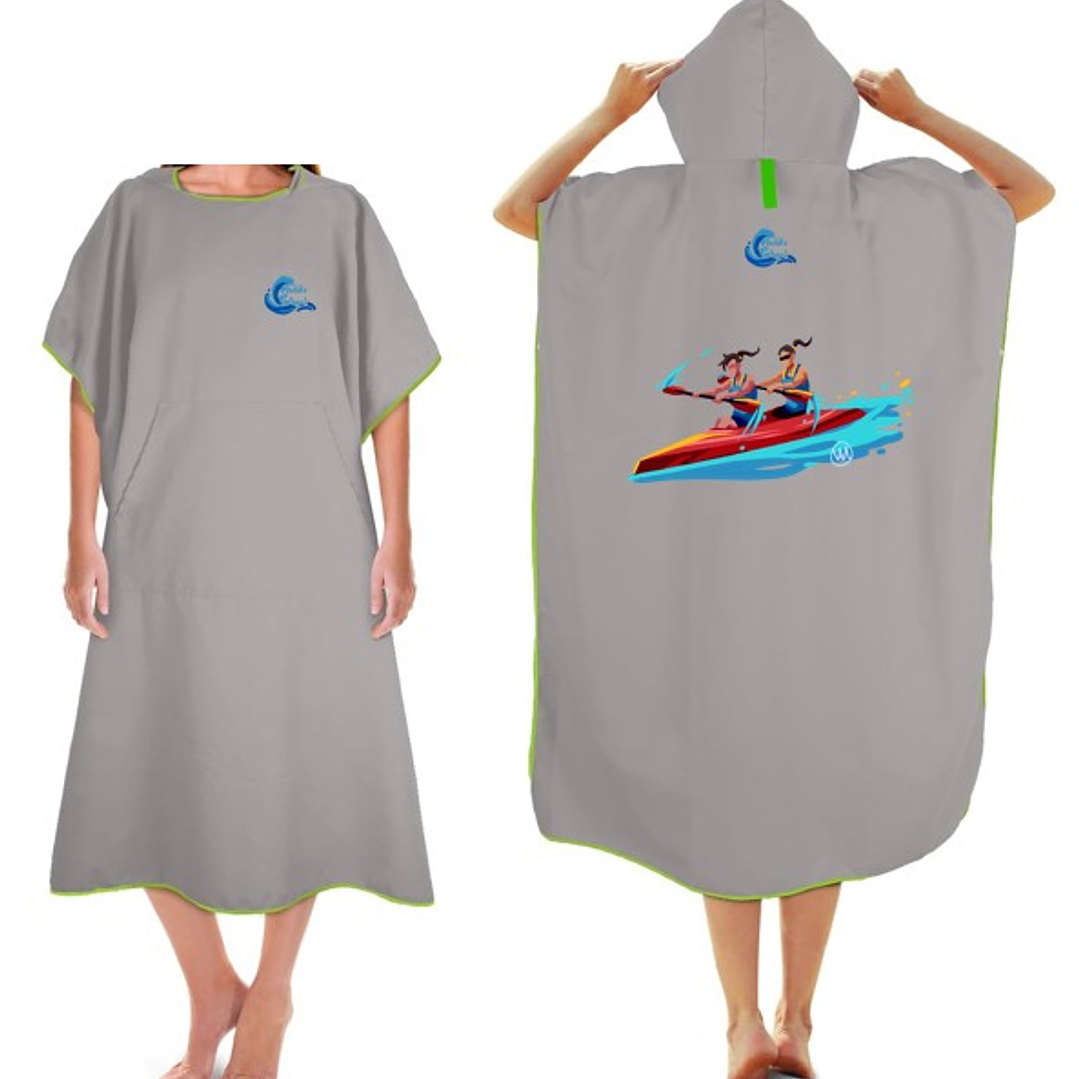 Poncho Cinza Claro K2 1