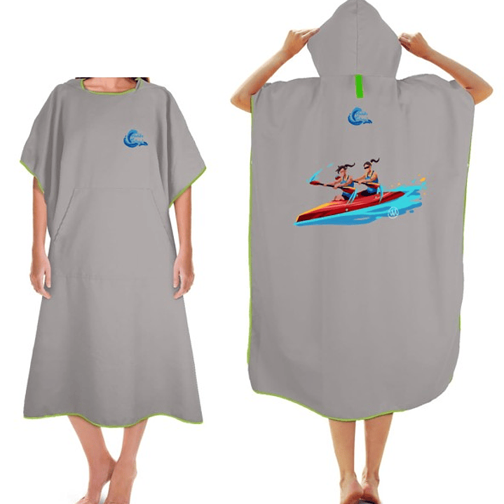 Poncho Cinza Claro K2 1