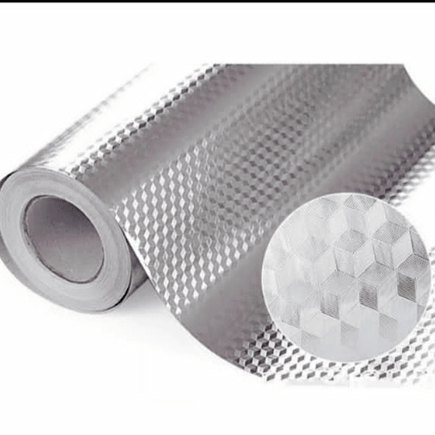 Papel Aluminio - Cubos 2