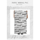 Papel Decomural Piedra Rectángulos 1