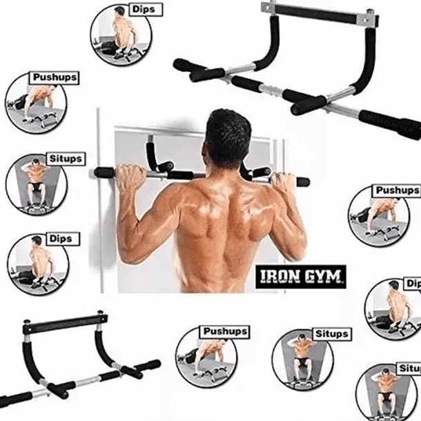 Barra Ejercicio Multifuncional Iron Gym 2