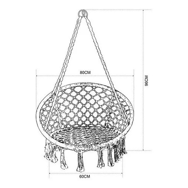 Silla colgante Hamaca Mecedora  3