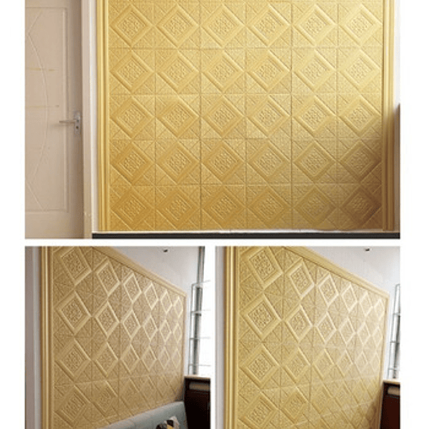 Lamina 3d Panel Decorativo 70x70 3